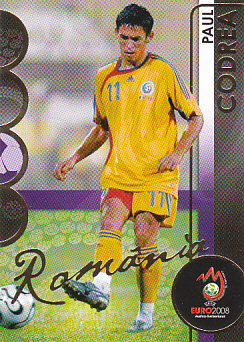 Paul Codrea Romania Panini Euro 2008 Card Collection #161
